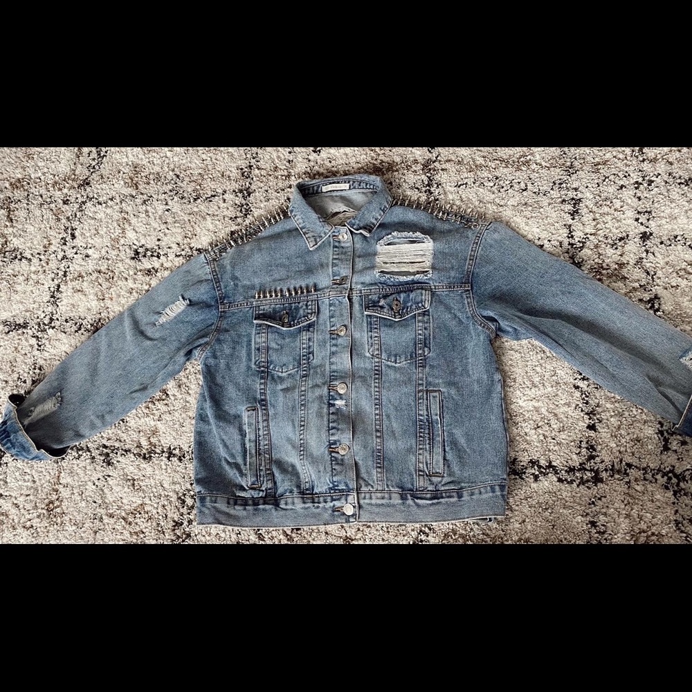 The Rolling Stones denim jacket